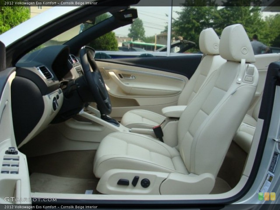 Cornsilk Beige Interior Photo for the 2012 Volkswagen Eos Komfort #51051712
