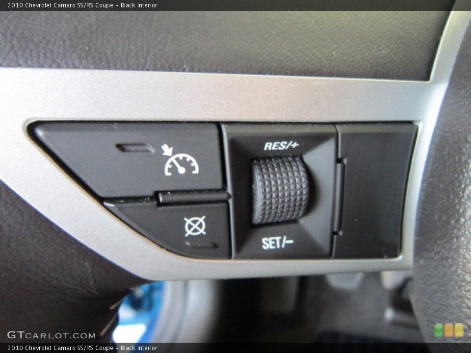Black Interior Controls for the 2010 Chevrolet Camaro SS/RS Coupe #51053041