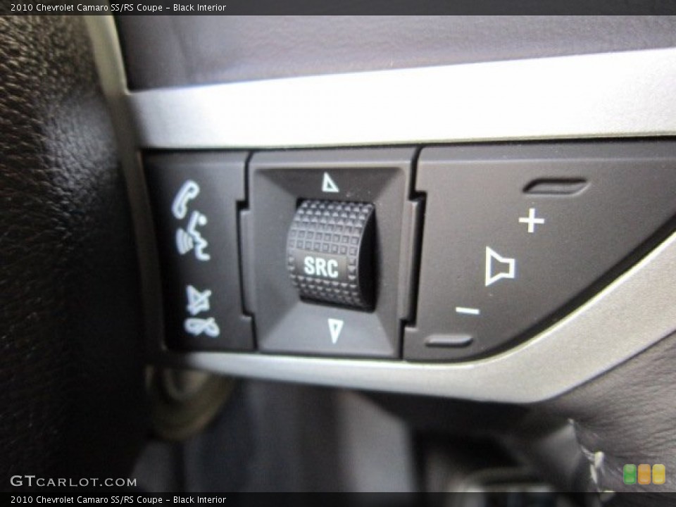Black Interior Controls for the 2010 Chevrolet Camaro SS/RS Coupe #51053077