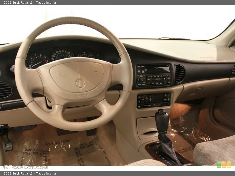 Taupe Interior Dashboard for the 2002 Buick Regal LS #51054514