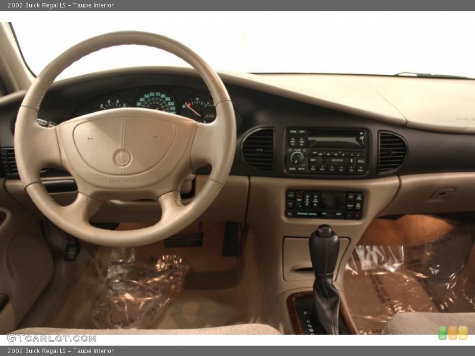 Taupe Interior Dashboard for the 2002 Buick Regal LS #51054616