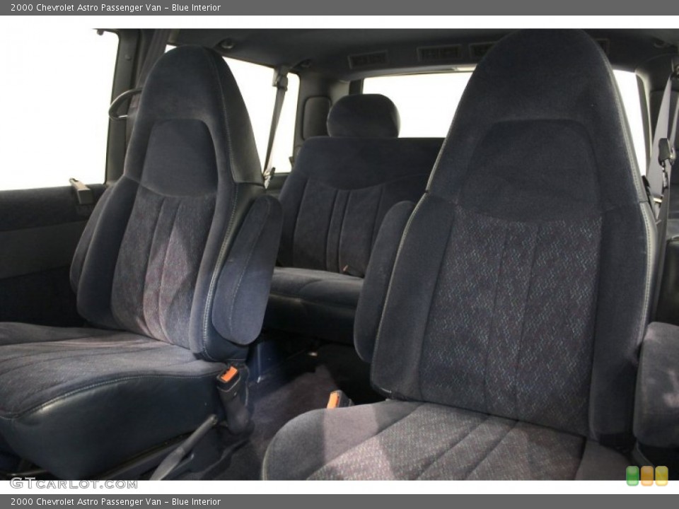 Blue 2000 Chevrolet Astro Interiors