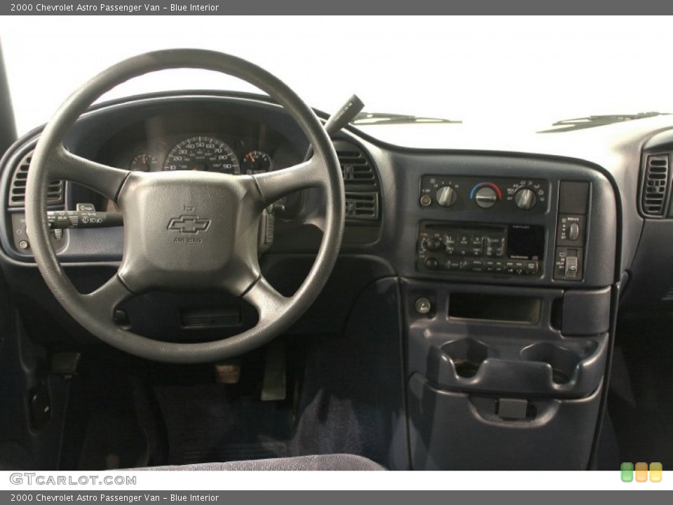 Blue Interior Dashboard for the 2000 Chevrolet Astro Passenger Van #51054985