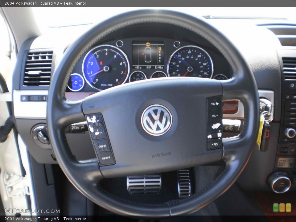 Teak Interior Steering Wheel for the 2004 Volkswagen Touareg V8 #51055774