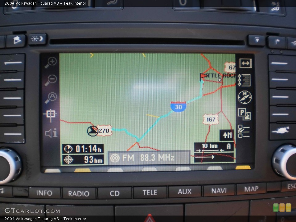 Teak Interior Navigation for the 2004 Volkswagen Touareg V8 #51055978