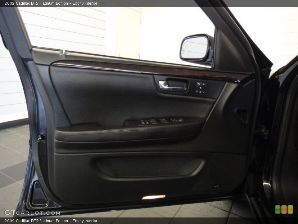 Ebony Interior Door Panel for the 2009 Cadillac DTS Platinum Edition #51059359