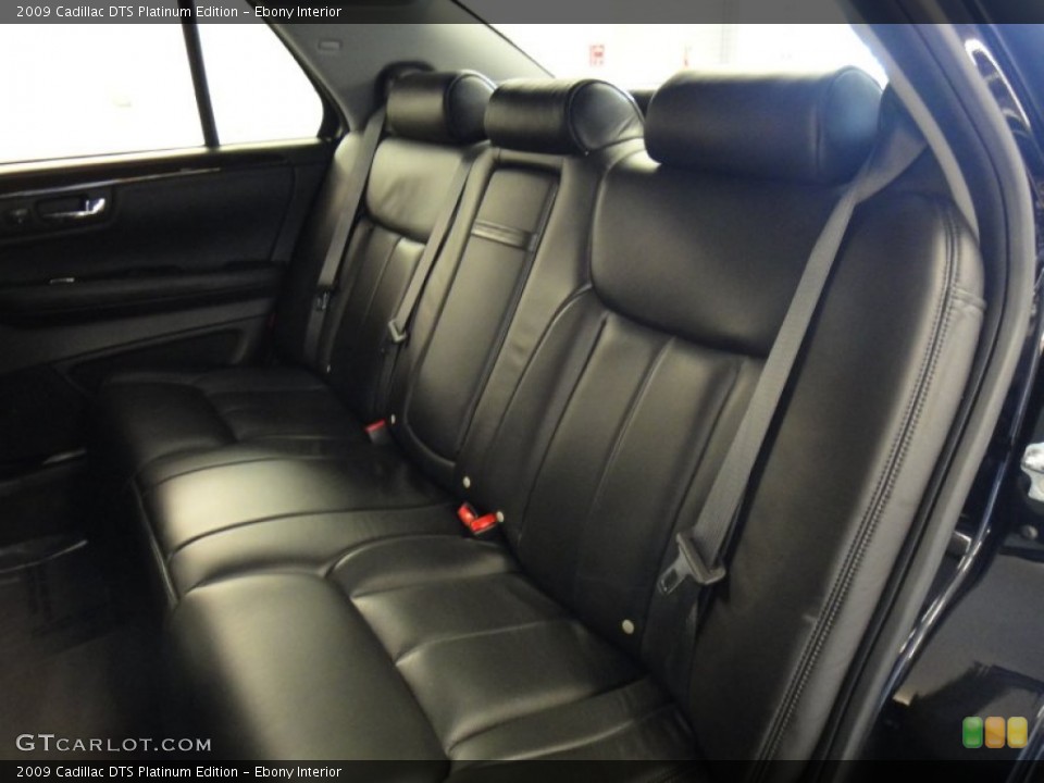 Ebony Interior Photo for the 2009 Cadillac DTS Platinum Edition #51059401