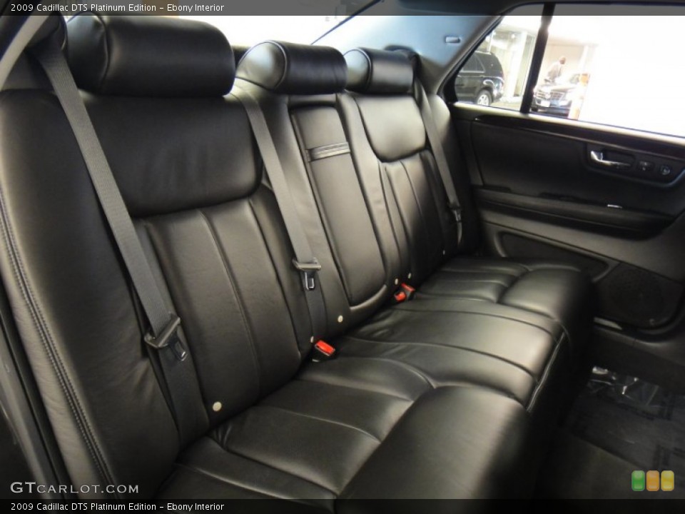 Ebony Interior Photo for the 2009 Cadillac DTS Platinum Edition #51059428