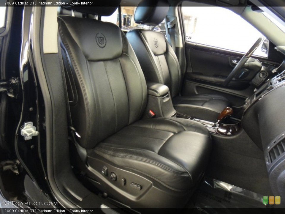 Ebony Interior Photo for the 2009 Cadillac DTS Platinum Edition #51059473