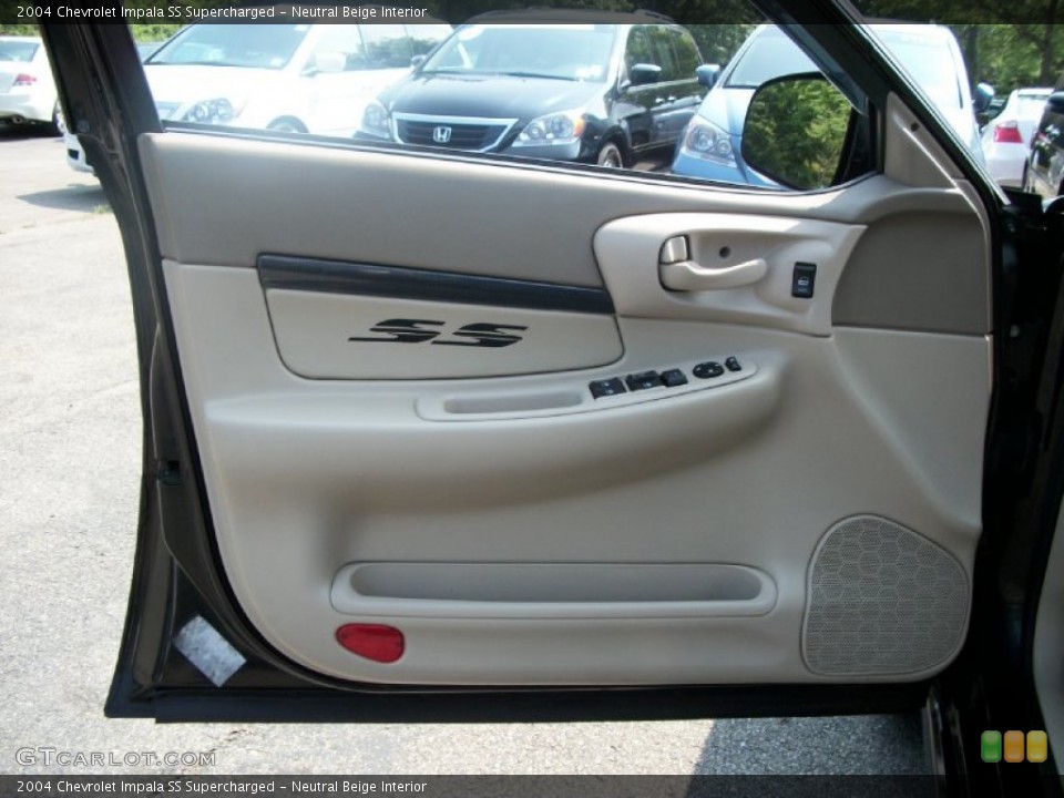 Neutral Beige Interior Door Panel for the 2004 Chevrolet Impala SS Supercharged #51059857