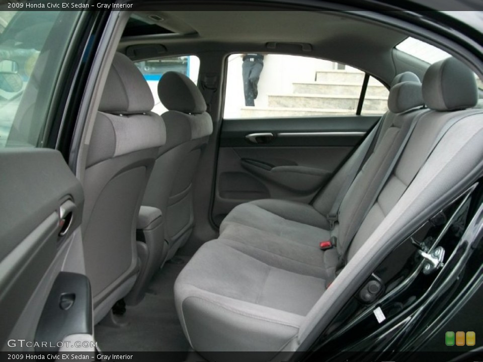 Gray Interior Photo for the 2009 Honda Civic EX Sedan #51061609
