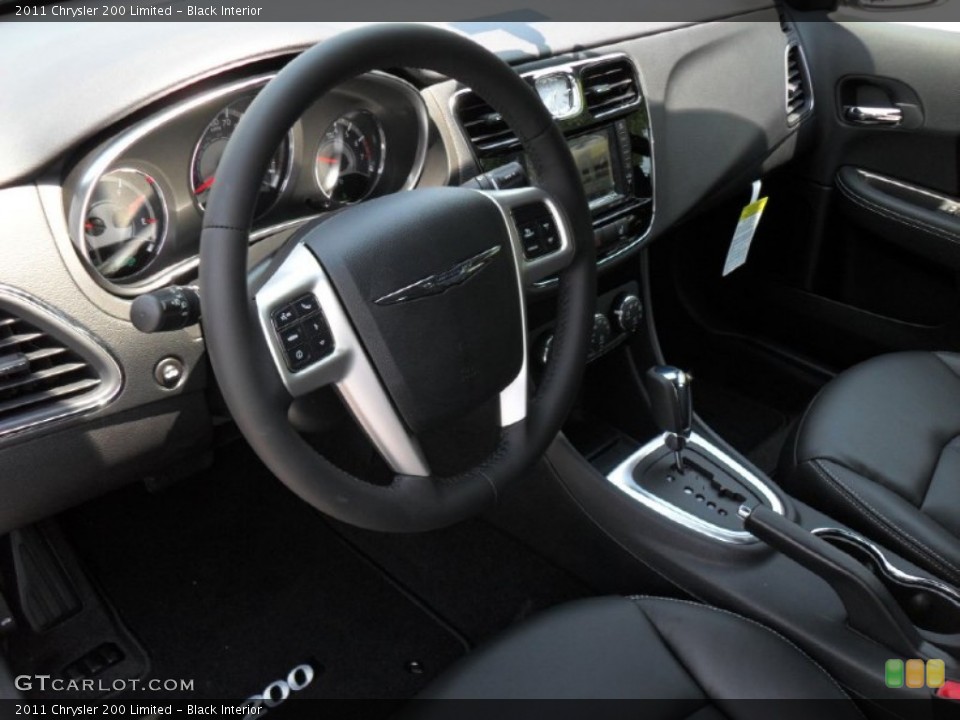 Black Interior Photo for the 2011 Chrysler 200 Limited #51065393