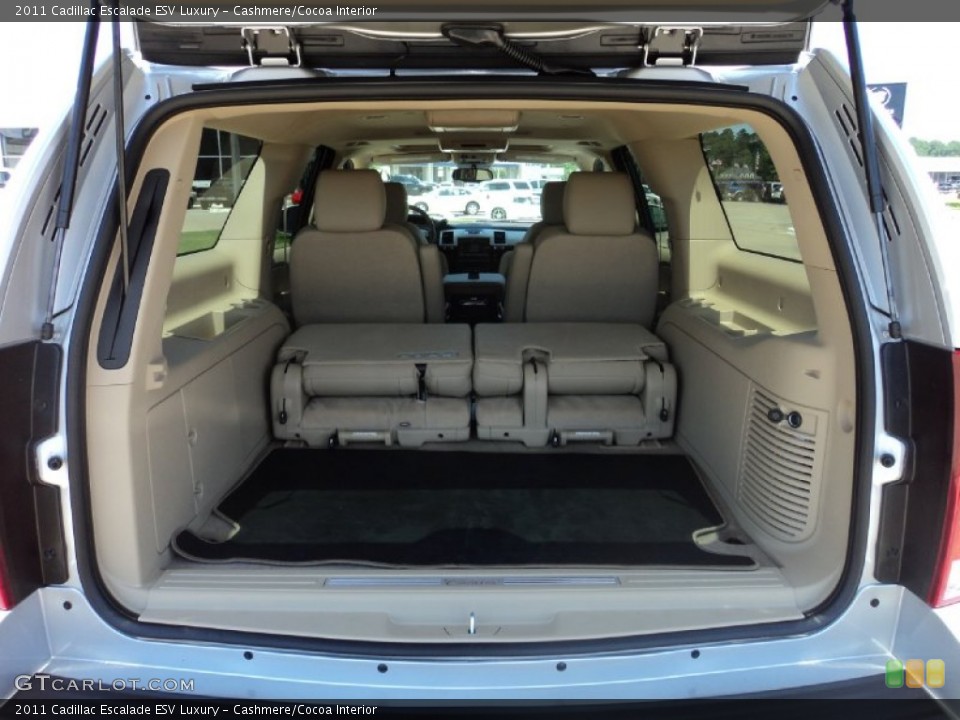 Cashmere/Cocoa Interior Trunk for the 2011 Cadillac Escalade ESV Luxury #51068045