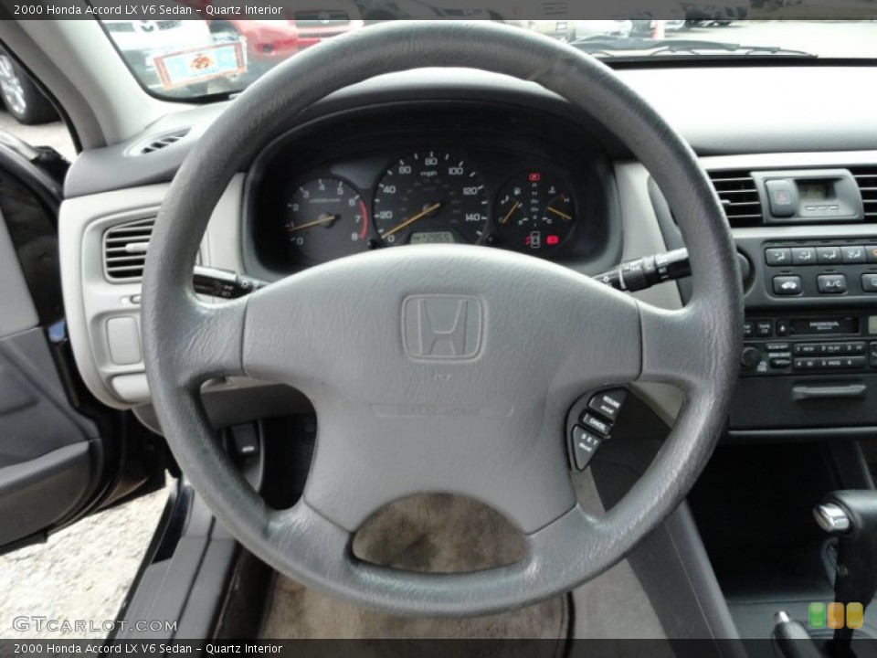 Quartz Interior Steering Wheel for the 2000 Honda Accord LX V6 Sedan #51071159