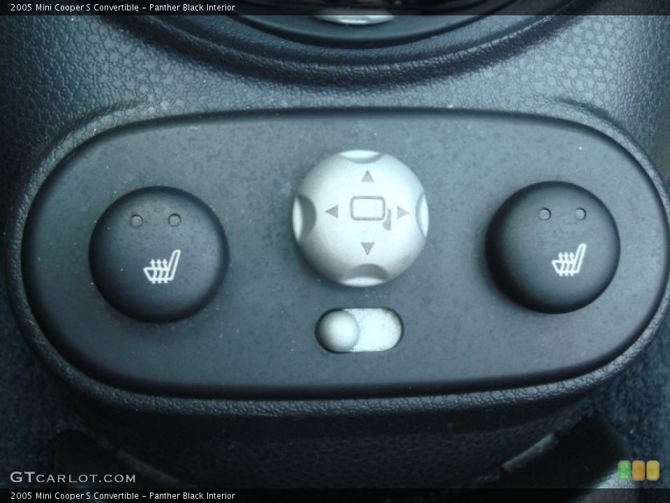 Panther Black Interior Controls for the 2005 Mini Cooper S Convertible #51071543