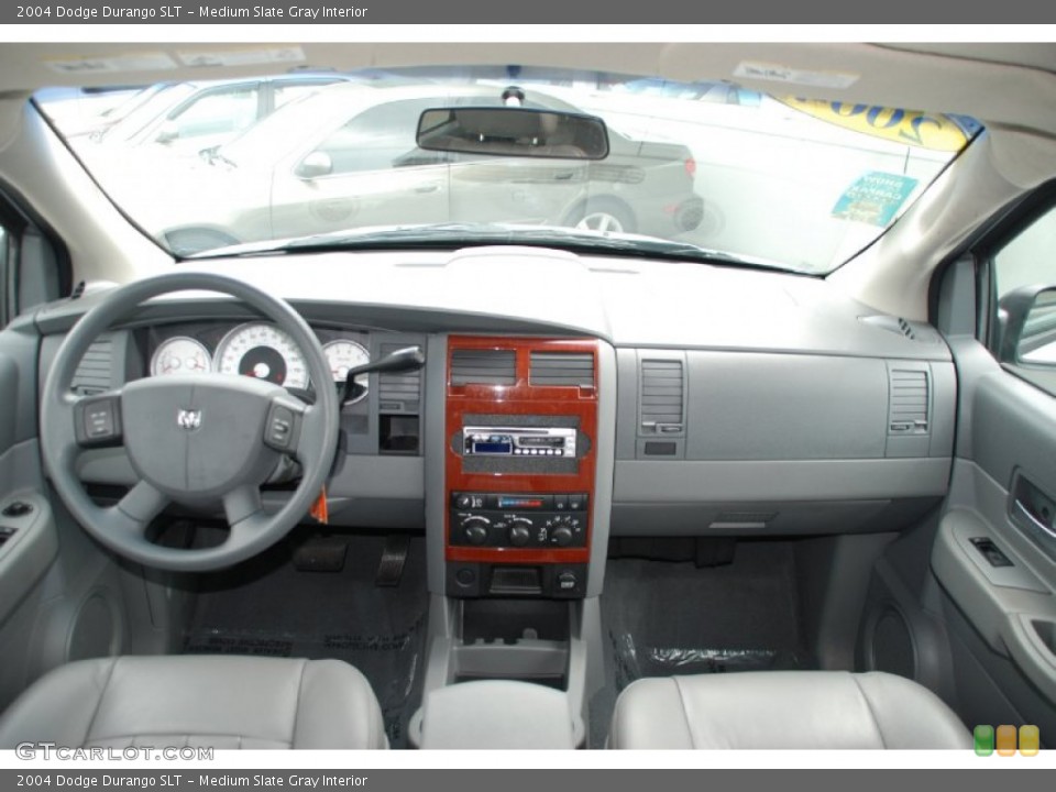 Medium Slate Gray Interior Dashboard for the 2004 Dodge Durango SLT #51072308