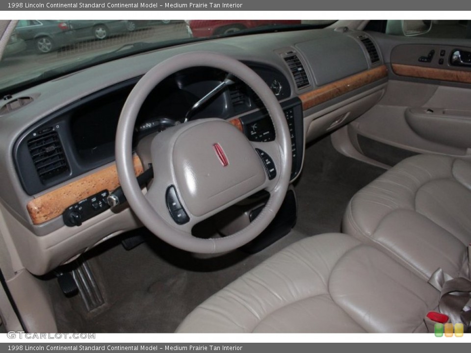 Medium Prairie Tan Interior Photo for the 1998 Lincoln Continental  #51074849
