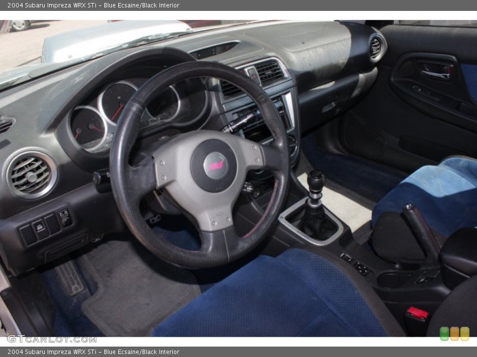 Blue Ecsaine/Black Interior Photo for the 2004 Subaru Impreza WRX STi #51075248