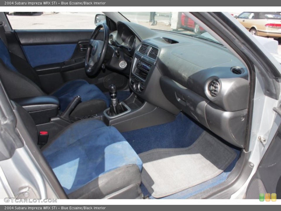 Blue Ecsaine/Black Interior Photo for the 2004 Subaru Impreza WRX STi #51075281