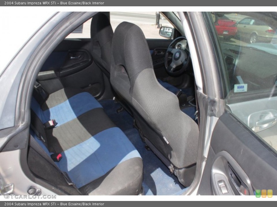 Blue Ecsaine/Black Interior Photo for the 2004 Subaru Impreza WRX STi #51075287