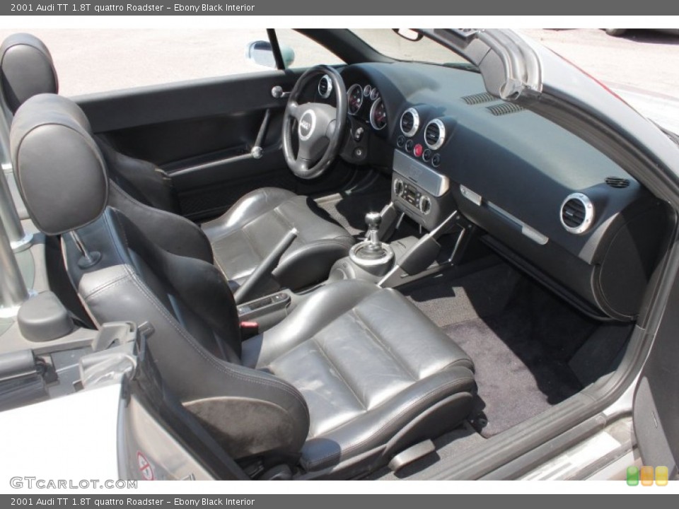 Ebony Black Interior Photo for the 2001 Audi TT 1.8T quattro Roadster #51075440