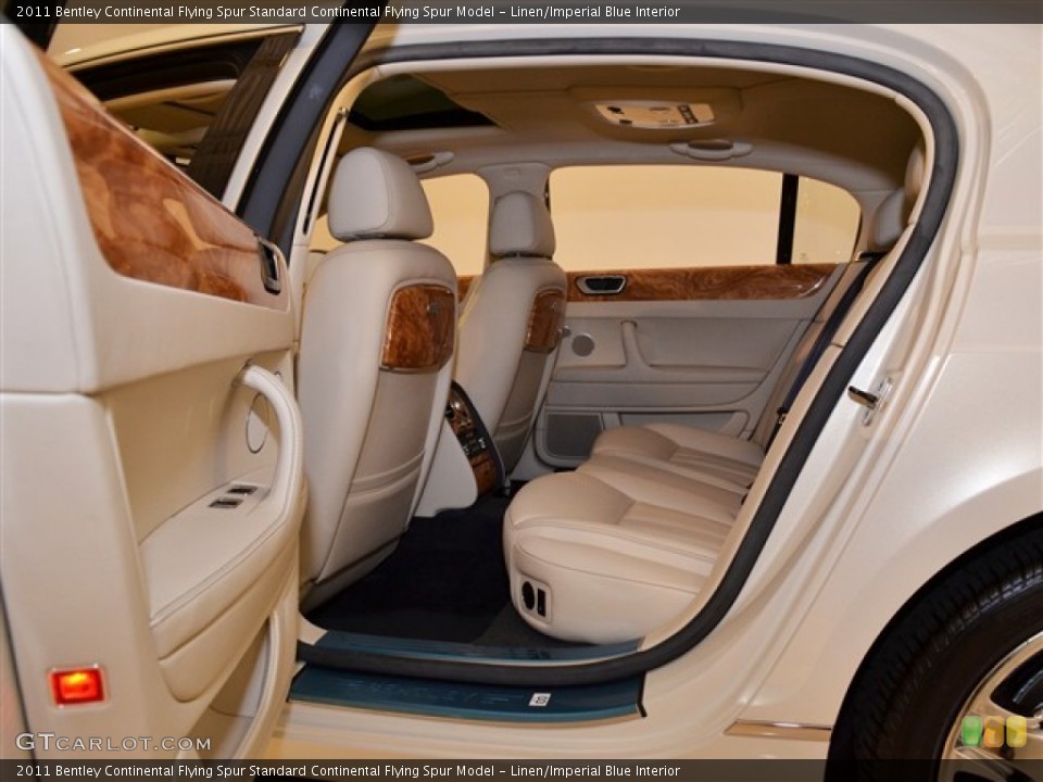 Linen/Imperial Blue Interior Photo for the 2011 Bentley Continental Flying Spur  #51080465