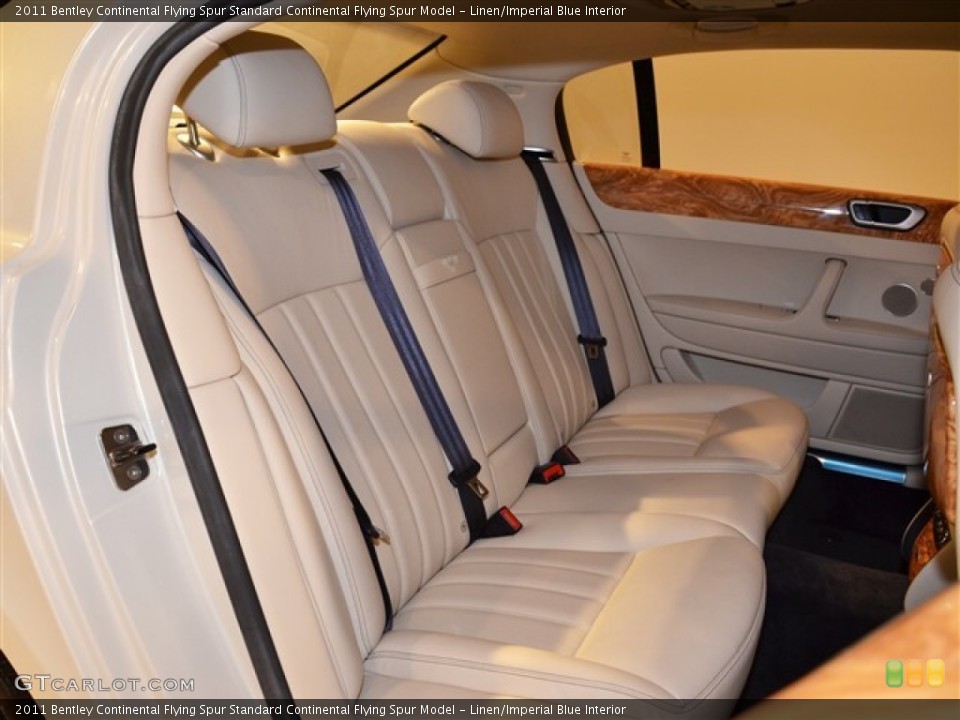 Linen/Imperial Blue Interior Photo for the 2011 Bentley Continental Flying Spur  #51080525
