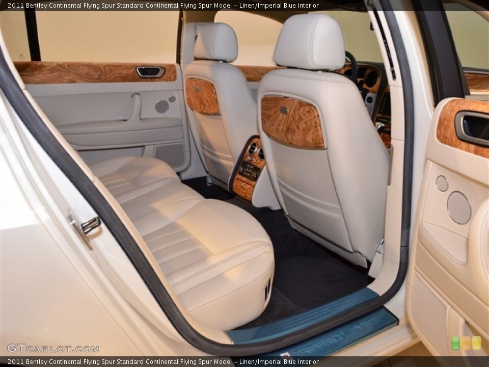 Linen/Imperial Blue Interior Photo for the 2011 Bentley Continental Flying Spur  #51080543