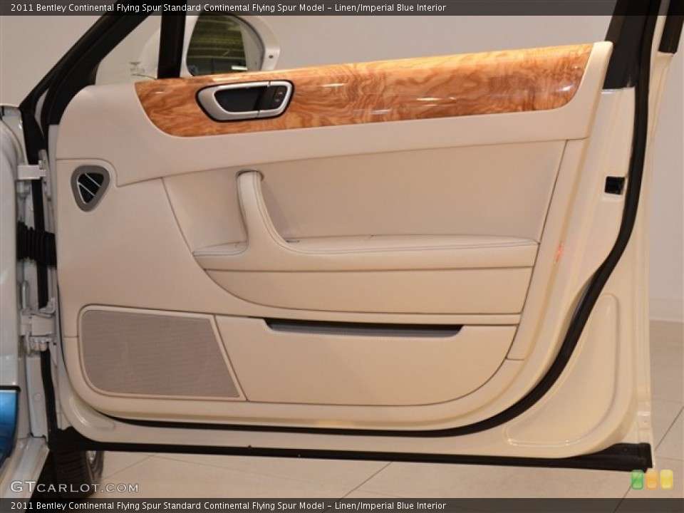 Linen/Imperial Blue Interior Door Panel for the 2011 Bentley Continental Flying Spur  #51080573