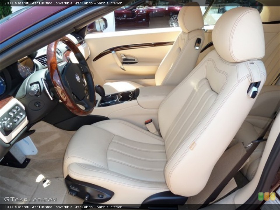 Sabbia Interior Photo for the 2011 Maserati GranTurismo Convertible GranCabrio #51080954
