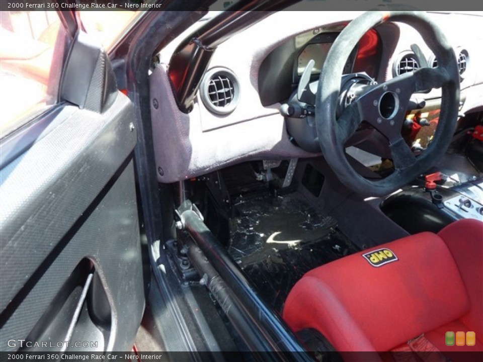 Nero Interior Photo for the 2000 Ferrari 360 Challenge Race Car #51081287