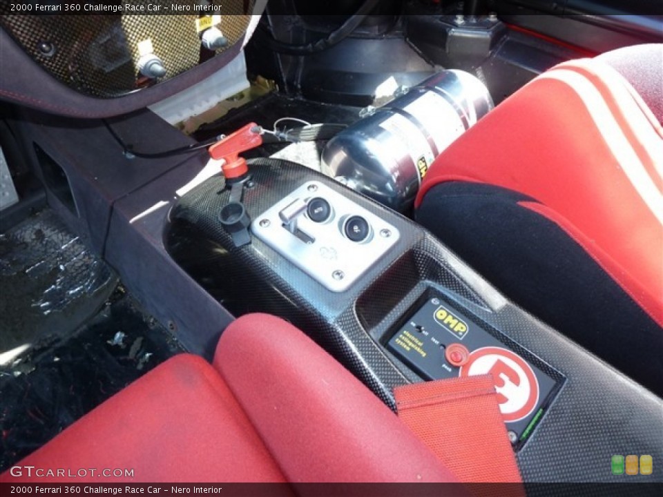 Nero Interior Photo for the 2000 Ferrari 360 Challenge Race Car #51081404