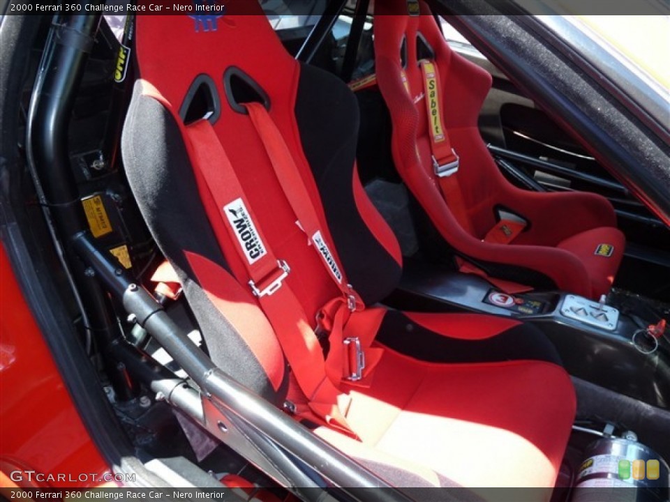 Nero Interior Photo for the 2000 Ferrari 360 Challenge Race Car #51081437