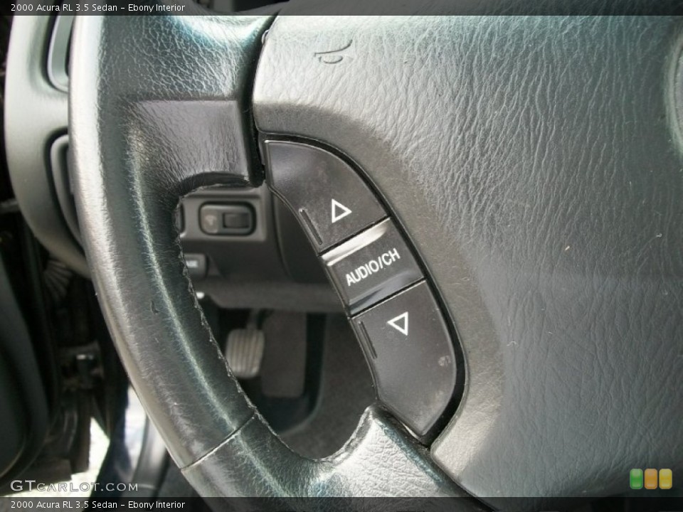 Ebony Interior Controls for the 2000 Acura RL 3.5 Sedan #51081503