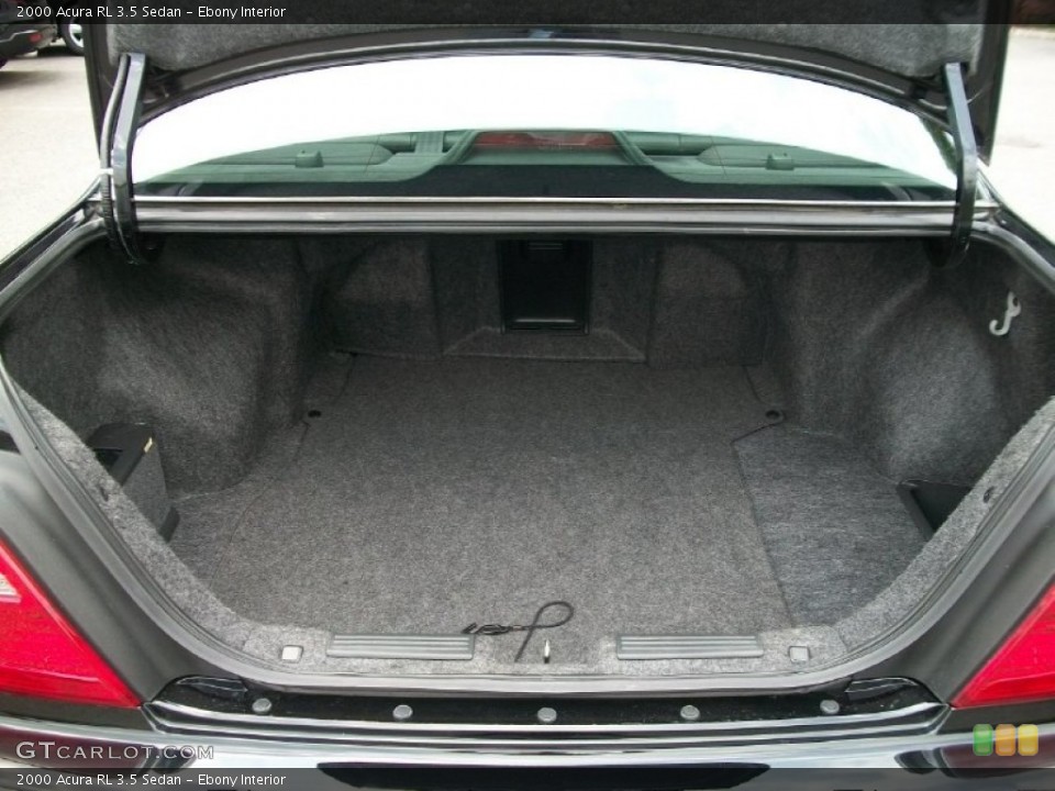 Ebony Interior Trunk for the 2000 Acura RL 3.5 Sedan #51081599