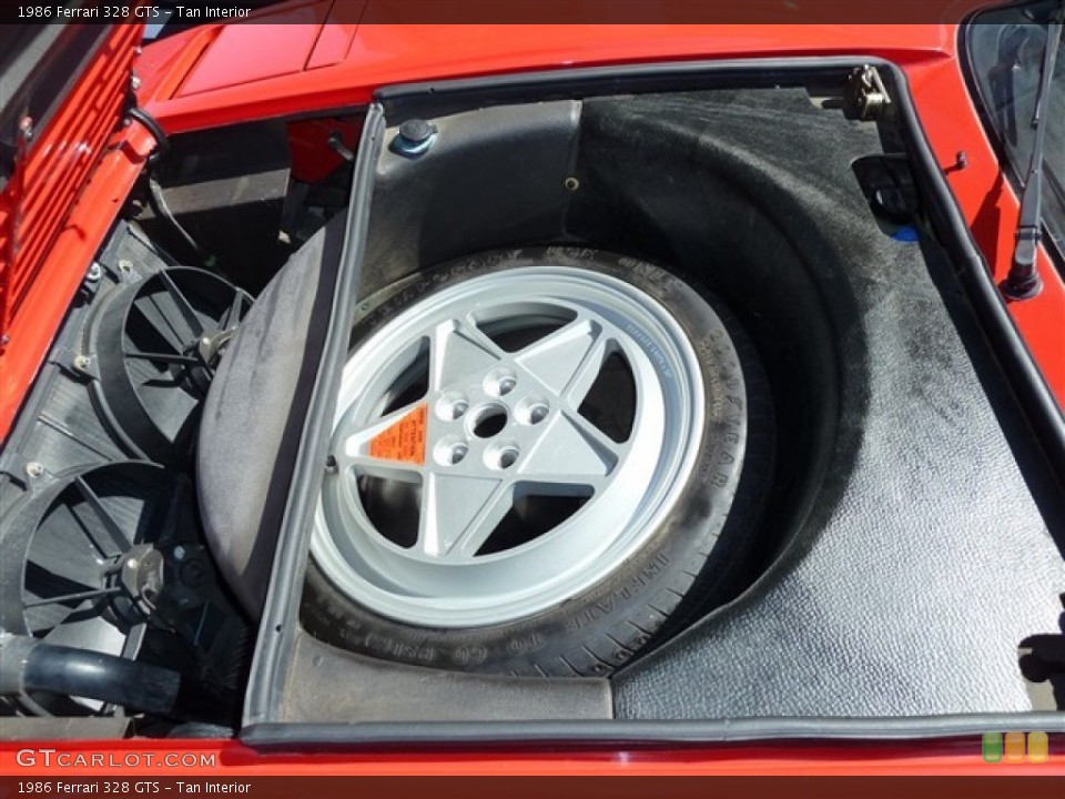 Tan Interior Trunk for the 1986 Ferrari 328 GTS #51082556