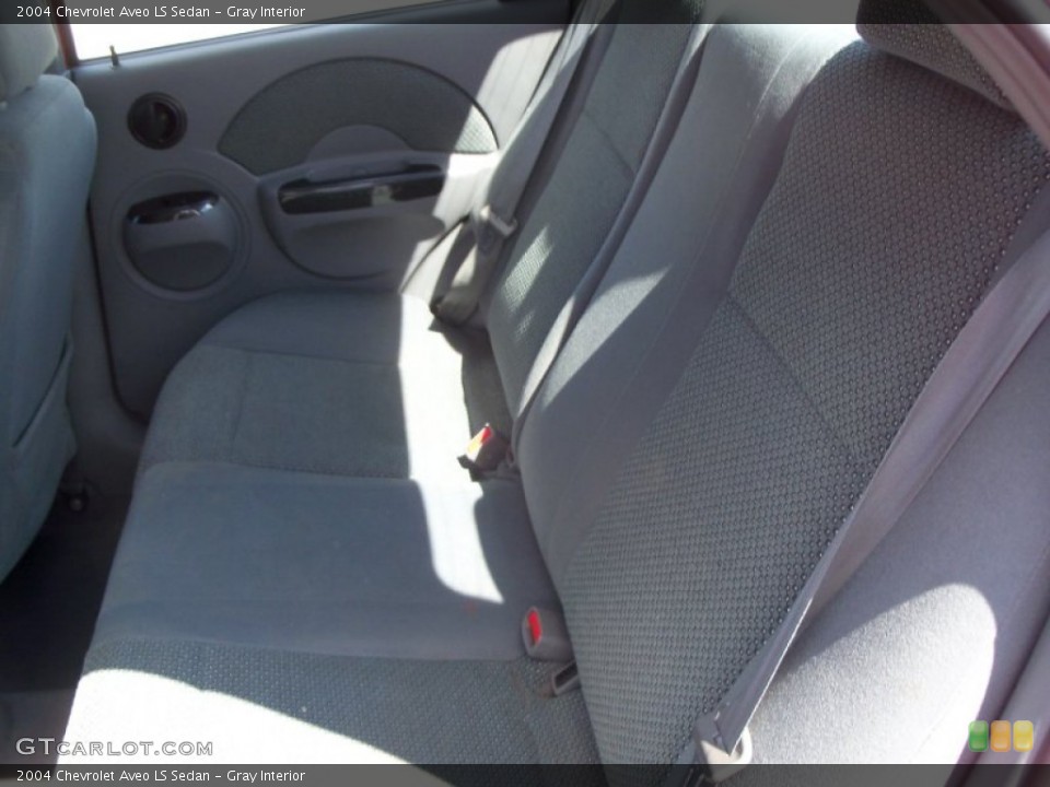 Gray Interior Photo for the 2004 Chevrolet Aveo LS Sedan #51085280
