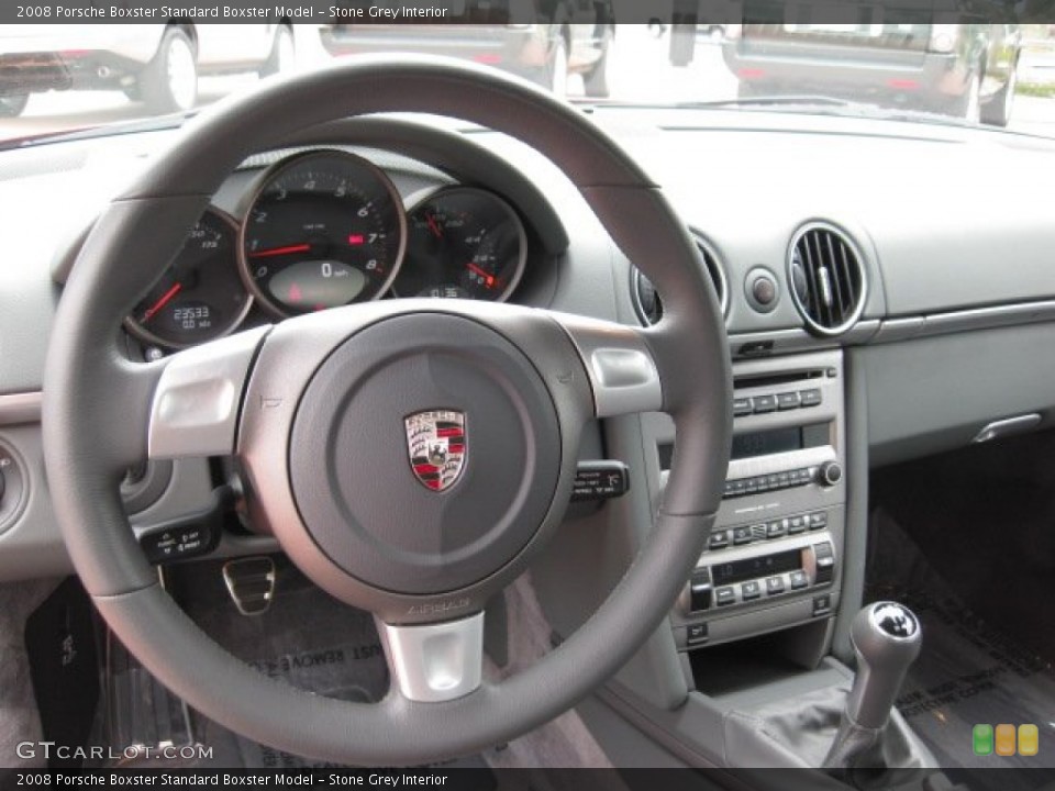 Stone Grey Interior Dashboard for the 2008 Porsche Boxster  #51087431