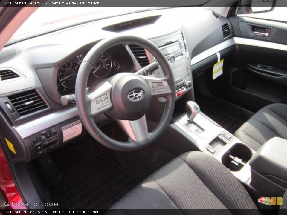 Off-Black Interior Photo for the 2011 Subaru Legacy 2.5i Premium #51089744