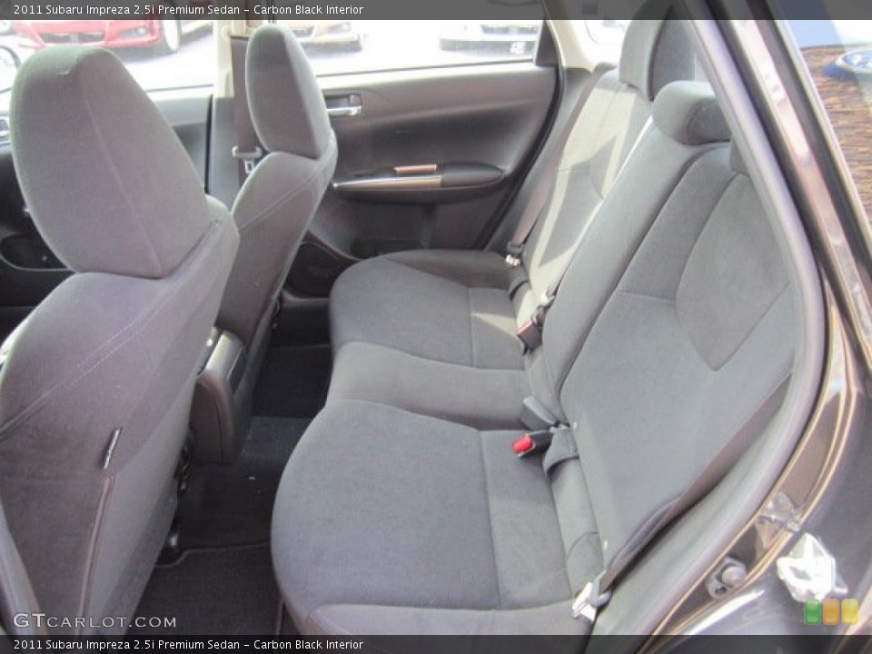 Carbon Black Interior Photo for the 2011 Subaru Impreza 2.5i Premium Sedan #51090491