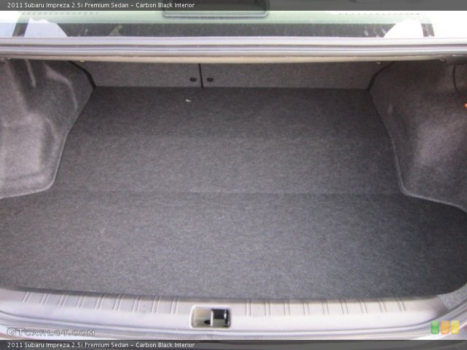 Carbon Black Interior Trunk for the 2011 Subaru Impreza 2.5i Premium Sedan #51090656