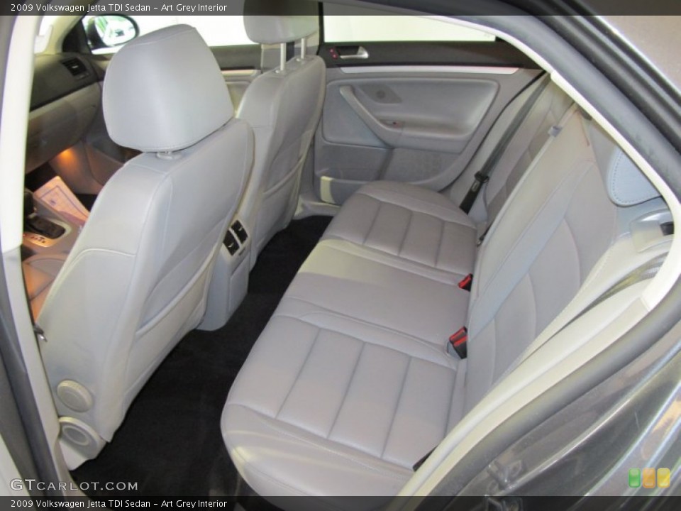 Art Grey Interior Photo for the 2009 Volkswagen Jetta TDI Sedan #51093503