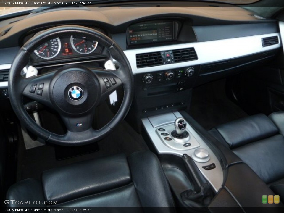 Black Interior Prime Interior for the 2006 BMW M5  #51093734