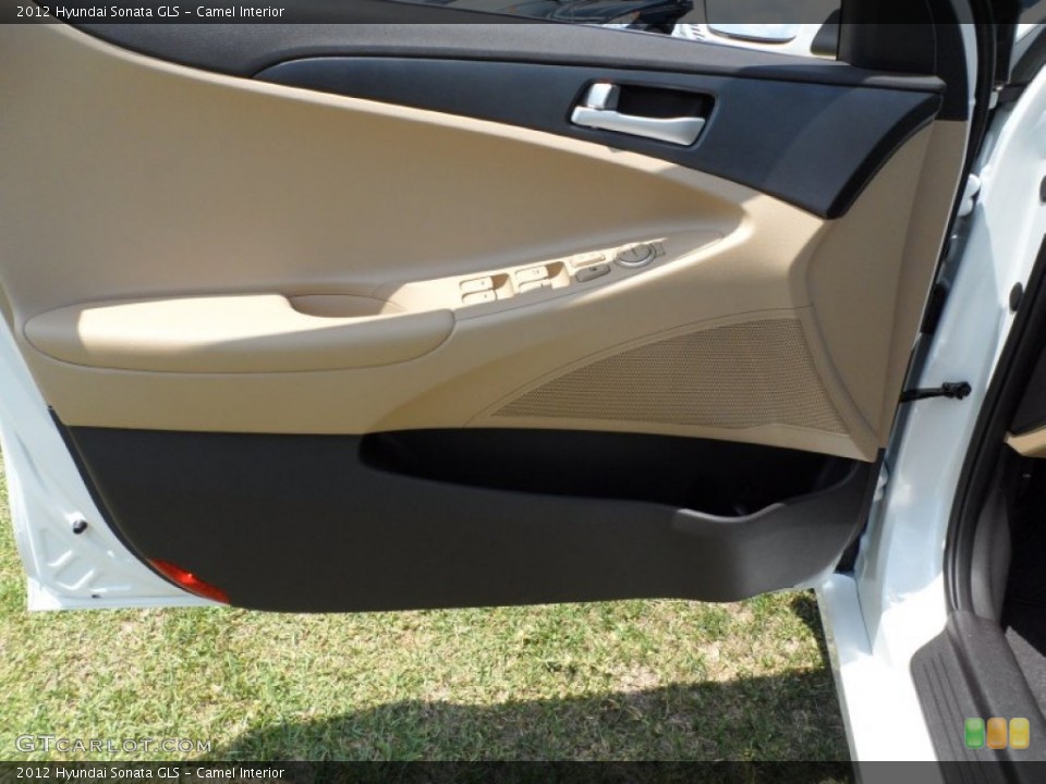 Camel Interior Door Panel for the 2012 Hyundai Sonata GLS #51096026