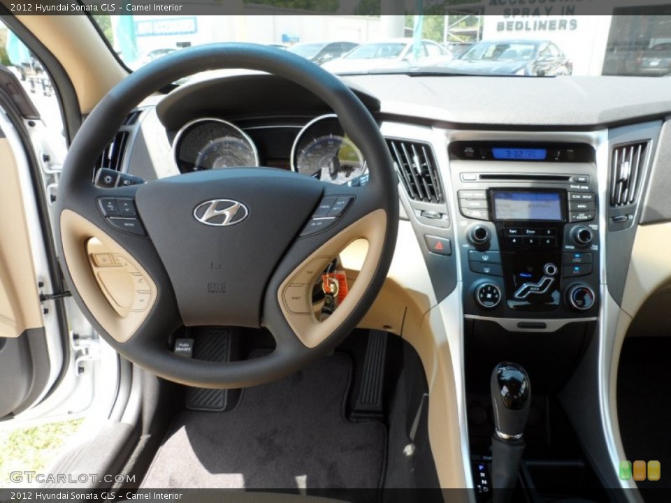 Camel Interior Dashboard for the 2012 Hyundai Sonata GLS #51096083