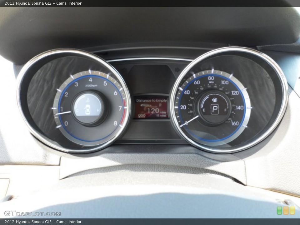 Camel Interior Gauges for the 2012 Hyundai Sonata GLS #51096206