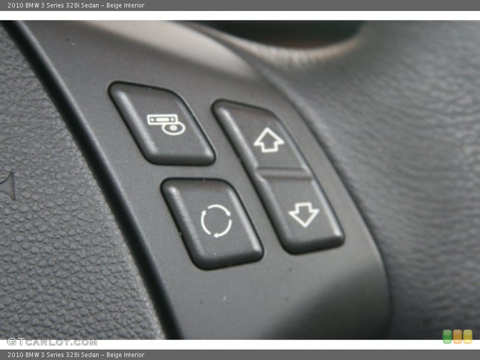 Beige Interior Controls for the 2010 BMW 3 Series 328i Sedan #51097100