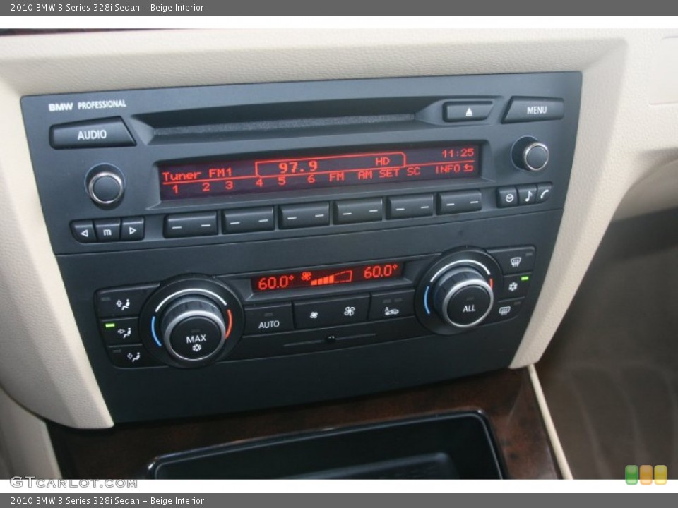 Beige Interior Controls for the 2010 BMW 3 Series 328i Sedan #51097127