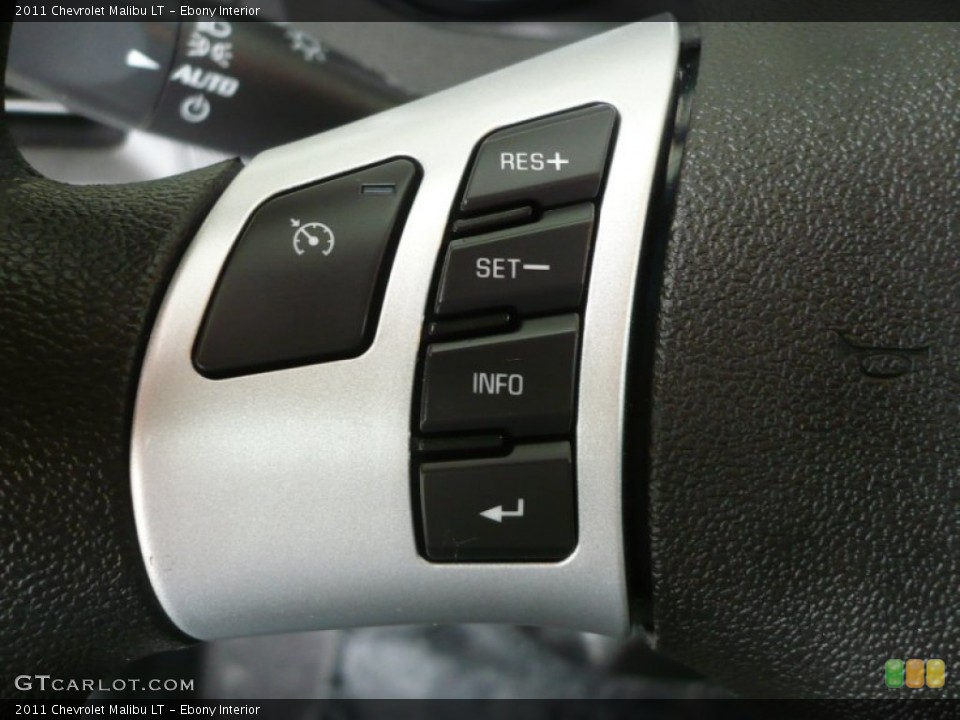 Ebony Interior Controls for the 2011 Chevrolet Malibu LT #51097589