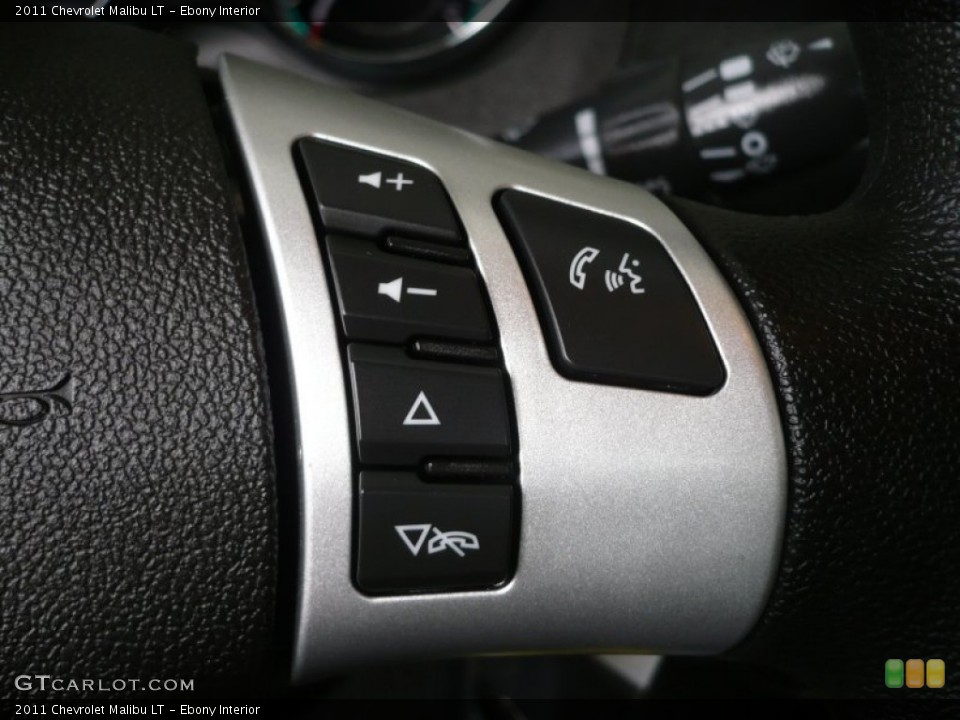 Ebony Interior Controls for the 2011 Chevrolet Malibu LT #51097595